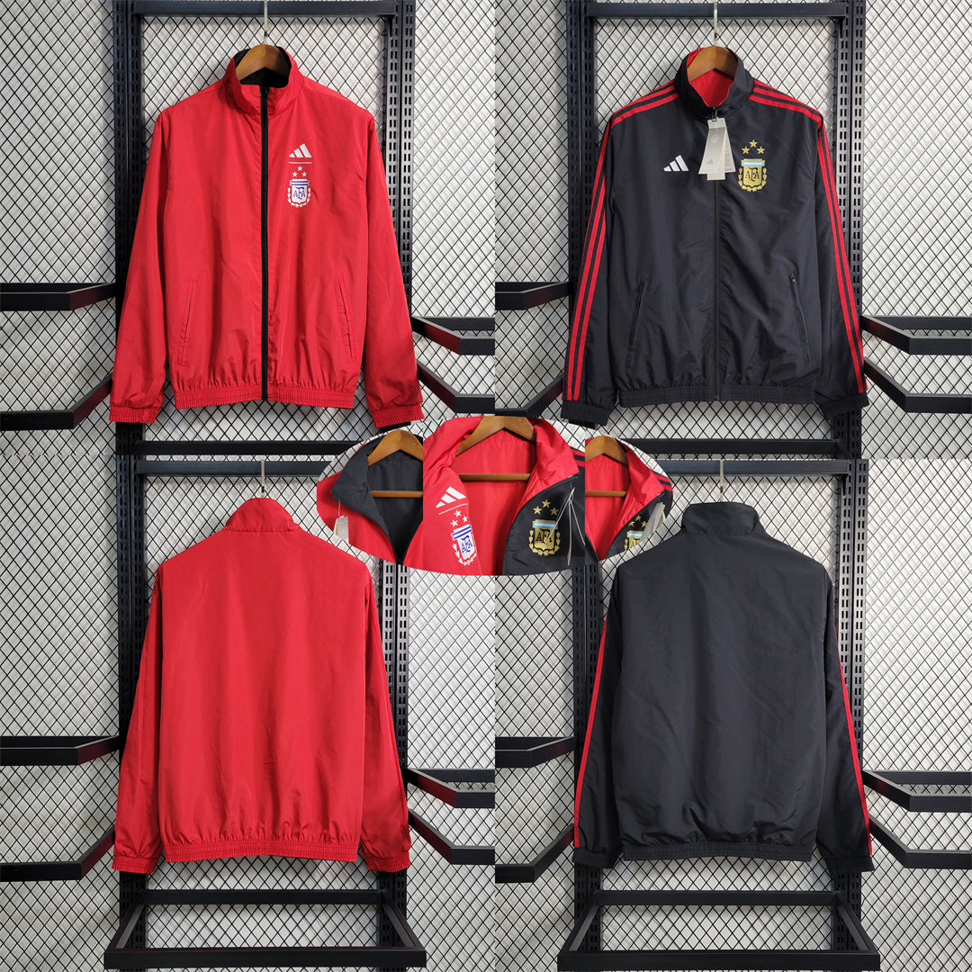 2023 Double-sided Windbreaker Argentina 3-star