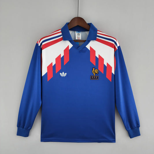 Retro Long Sleeve 88/90 France home