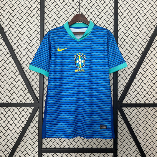 2024 Brazil away soccer jersey