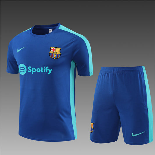 2324 short-sleeved Barcelona color blue