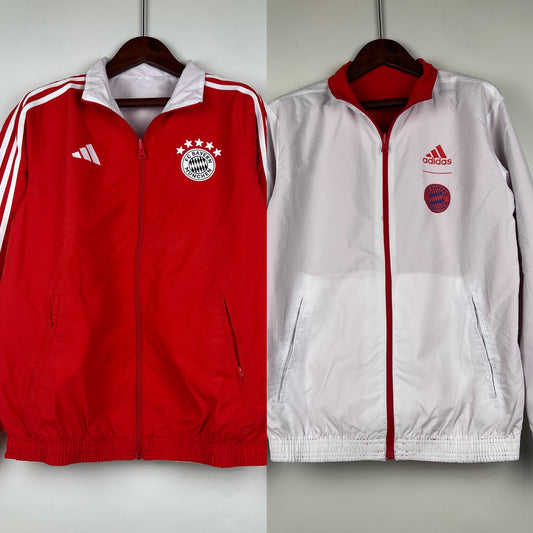 23/24 Bayern Munich Trench Coat Reversible