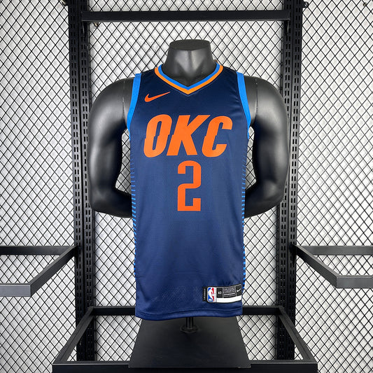 Oklahoma City Thunder blue 2 GIL GEOUS-ALEXANDER