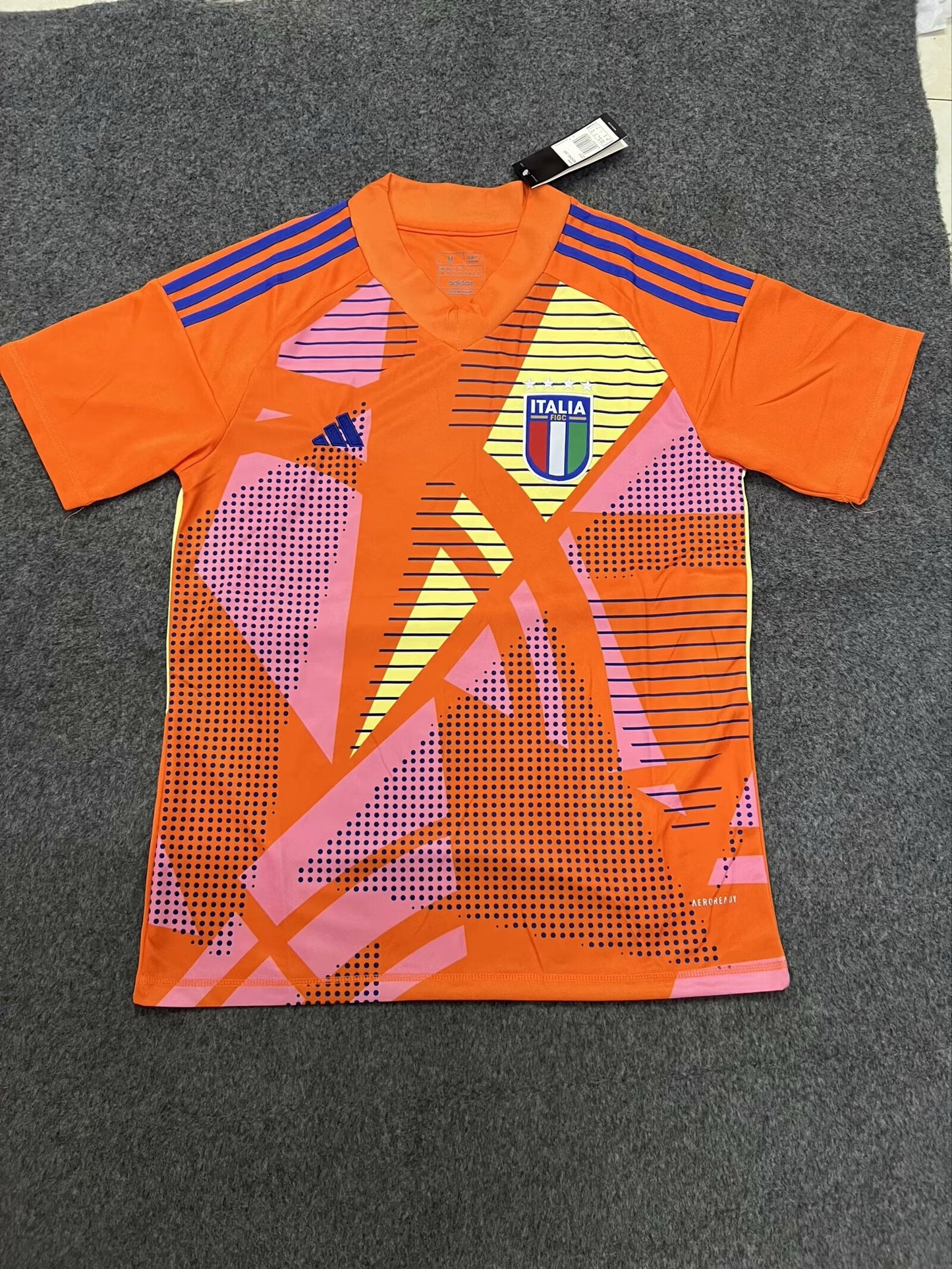 24-25 Italy Orange goalkeeper jersey