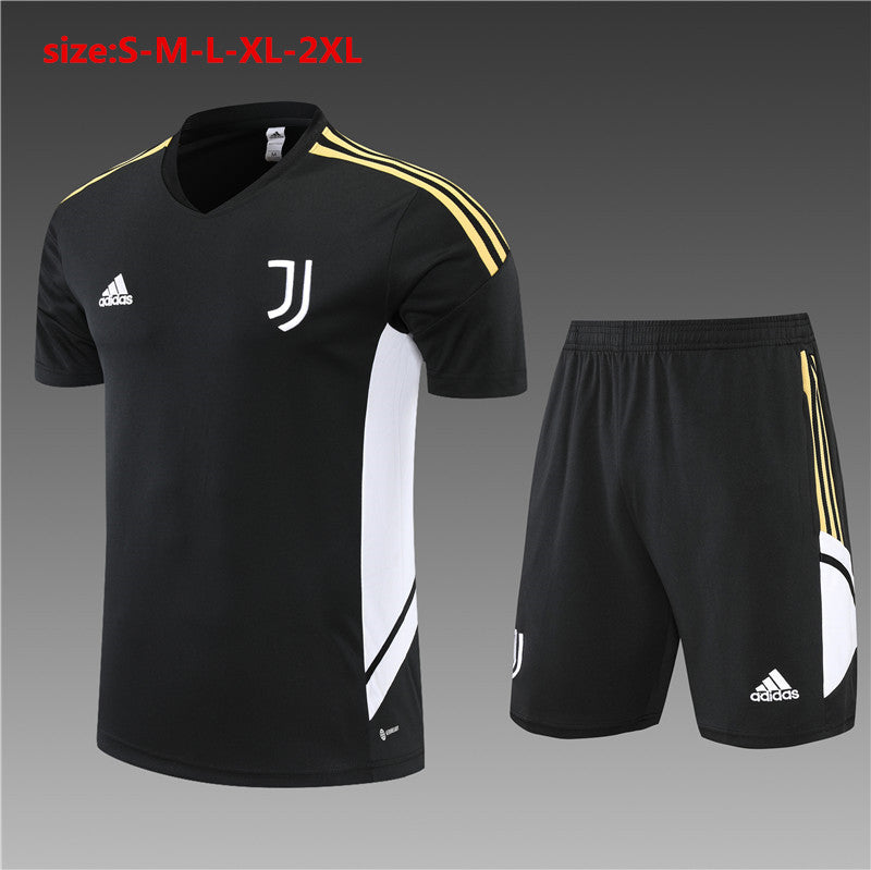 2223 short sleeve Juventus black