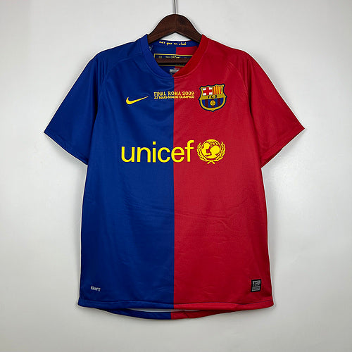 Retro Barcelona 08/09 UEFA Champions League Home