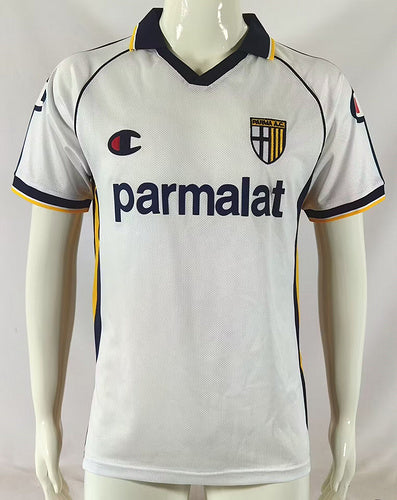 03-04 Parma away white retro jersey