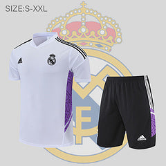 Real Madrid POLO kit White Purple